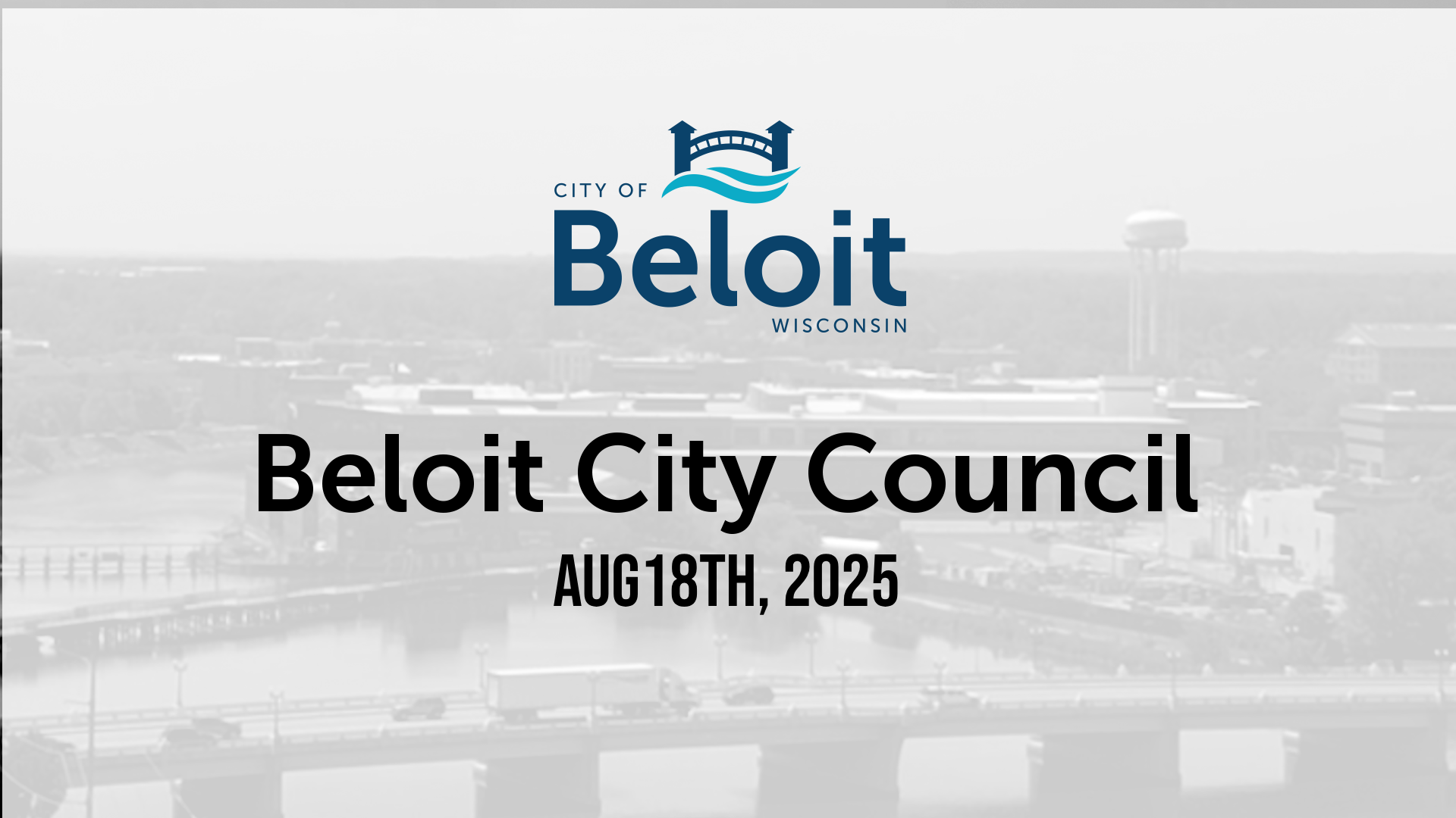 Thumbnail image for Beloit City Council - 8.18.25