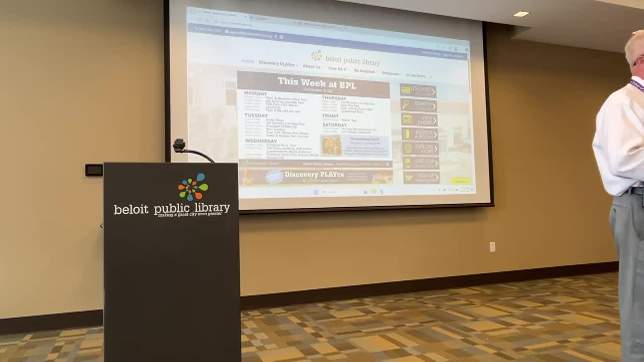 Thumbnail image for The Civics Academy - School District of Beloit Update - Wayne Anderson