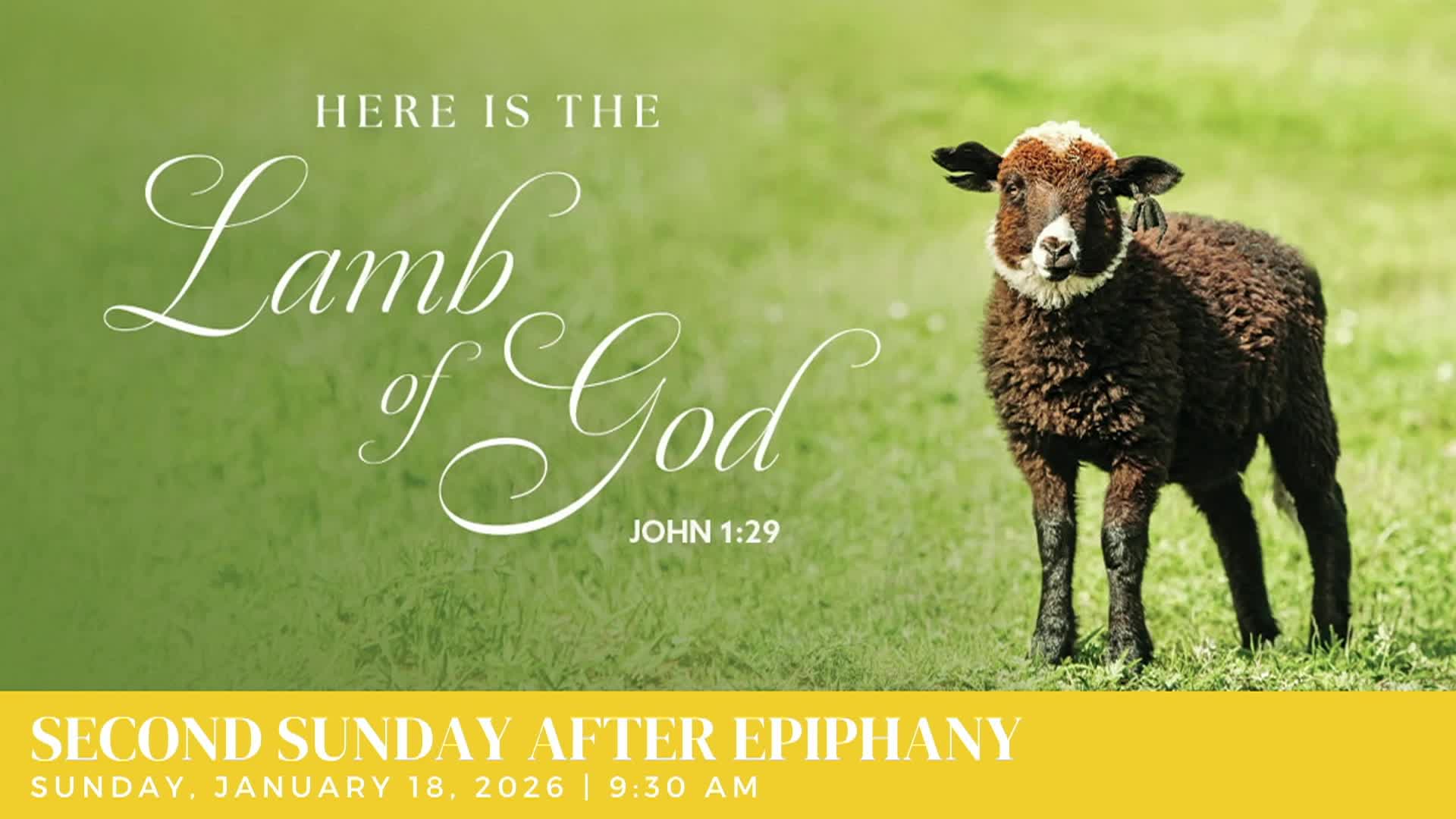 Thumbnail image for Our Savior's Lutheran Church - 1.18.26