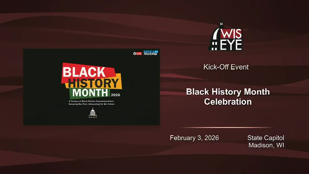 Thumbnail image for WisEye Black History Month 2026 Kickoff Celebration