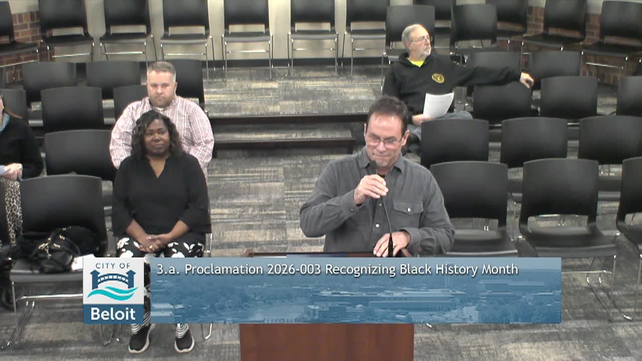 Thumbnail image for Beloit City Council - 2.16.26